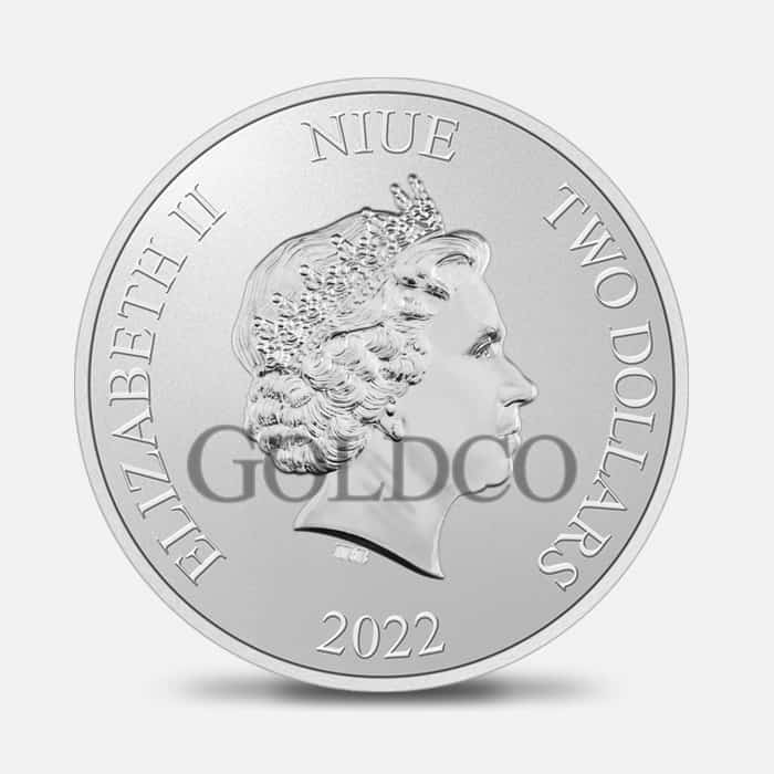 2022 1 oz. Silver Wright Flyer Back