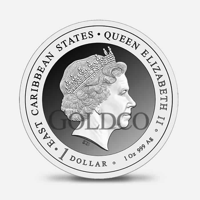 2023 1 oz. Silver Grand Canyon Back