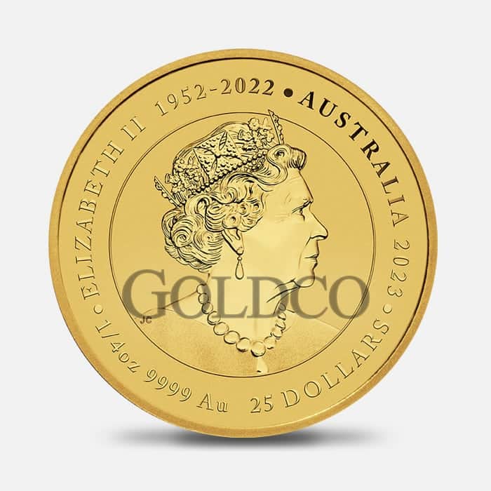 2023 Gold Great Barrier Reef Stingray Back