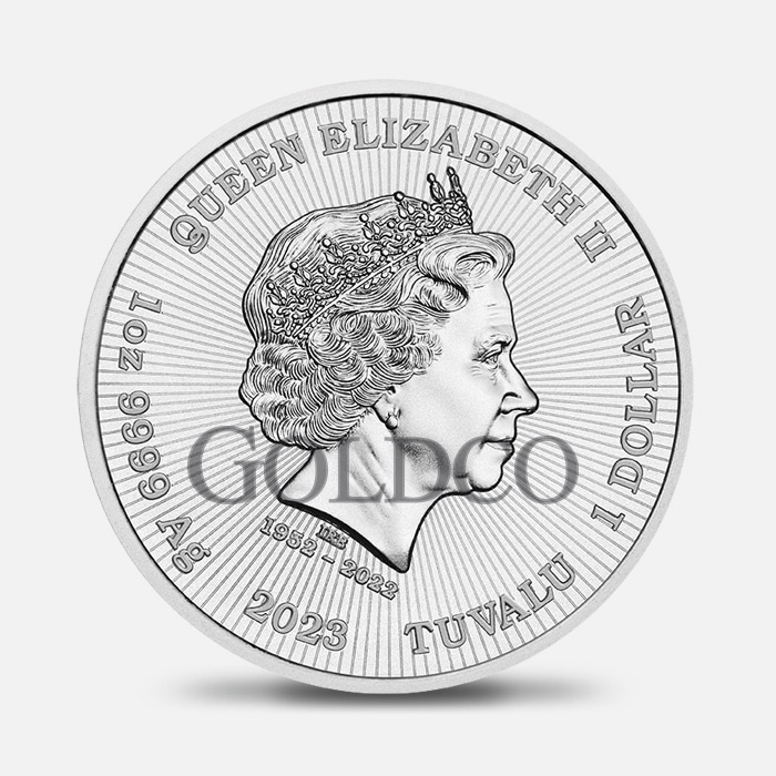 2023 Defenders Of Liberty Land 1oz Silver Coin Back