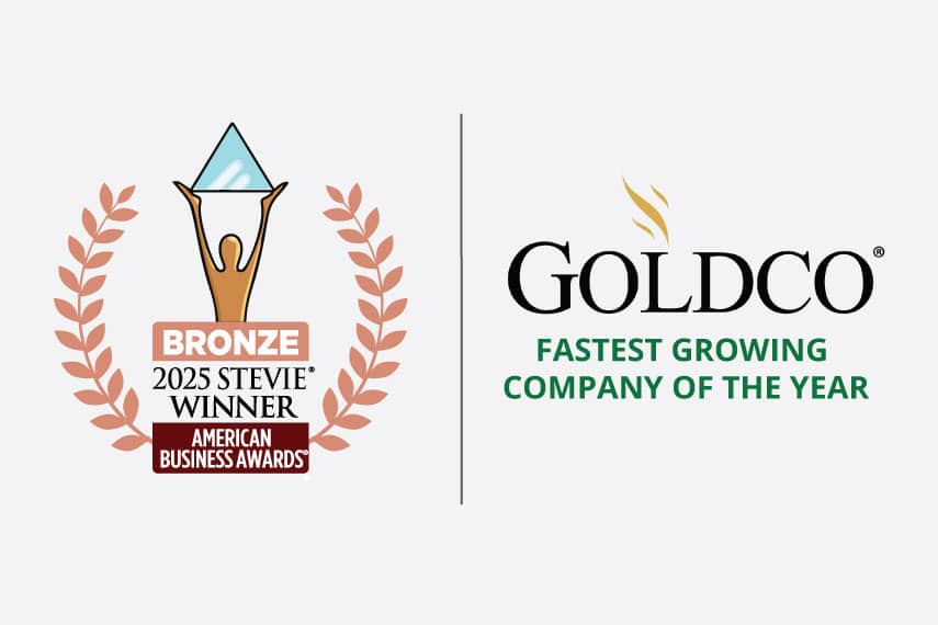 Bronze 2025 Stevie Award - Goldco