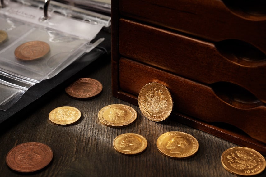 collectible gold coins