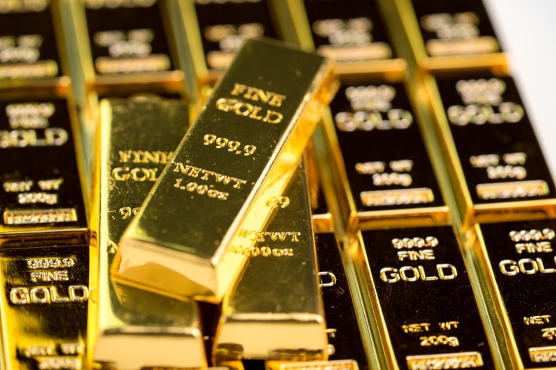 bars of gold