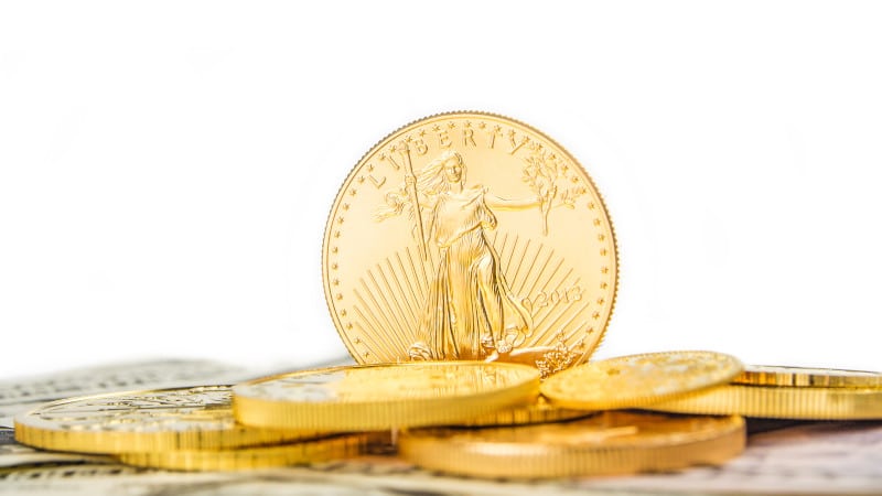 American Gold Eagle coins