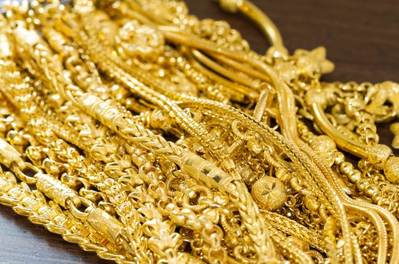 gold jewelry