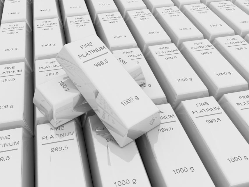 platinum bars