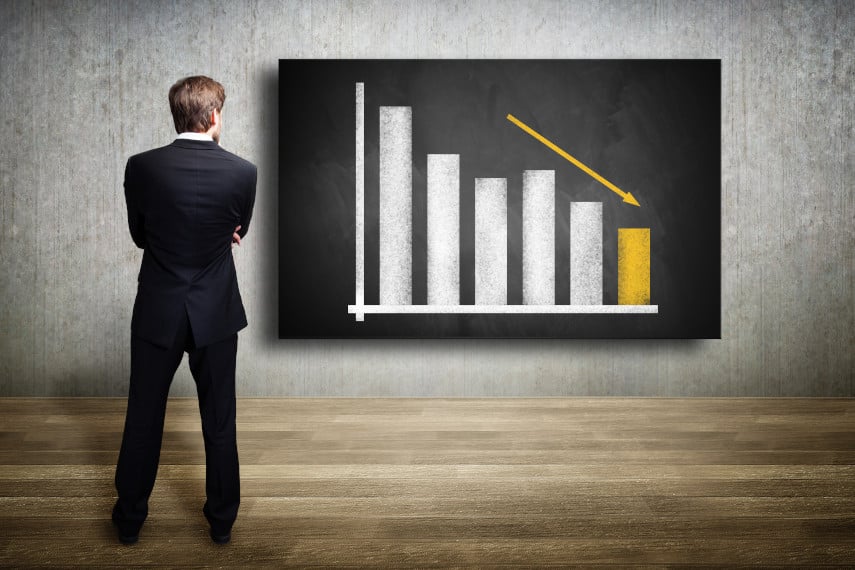 recession from contracting economy