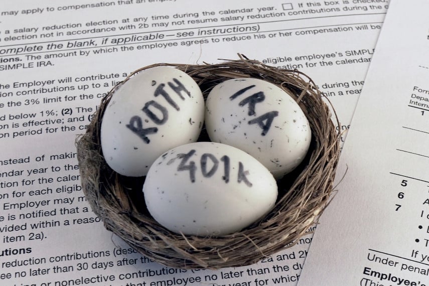 Roth IRA vs. IRA and 401(k)