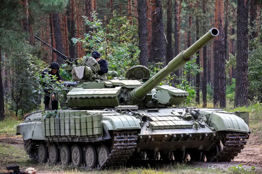 Ukrainian tank
