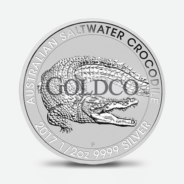 Silver Australian Crocodile